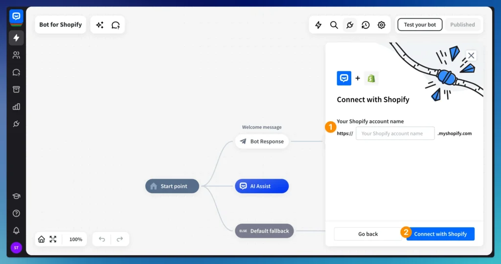 How to Integrate ChatBot with Shopify: Step-by-Step Easy Guide (2026) 6 Integrate ChatBot with Shopify