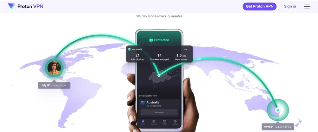 protonVPN pasivemarketer